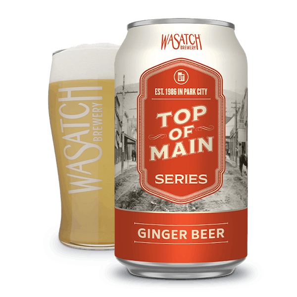 Ginger-Beer Wasatch Brewery Top of Main Ginger Beer