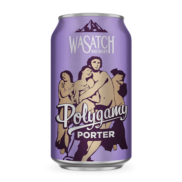 Polygamy Wasatch Brewery Polygamy Porter can