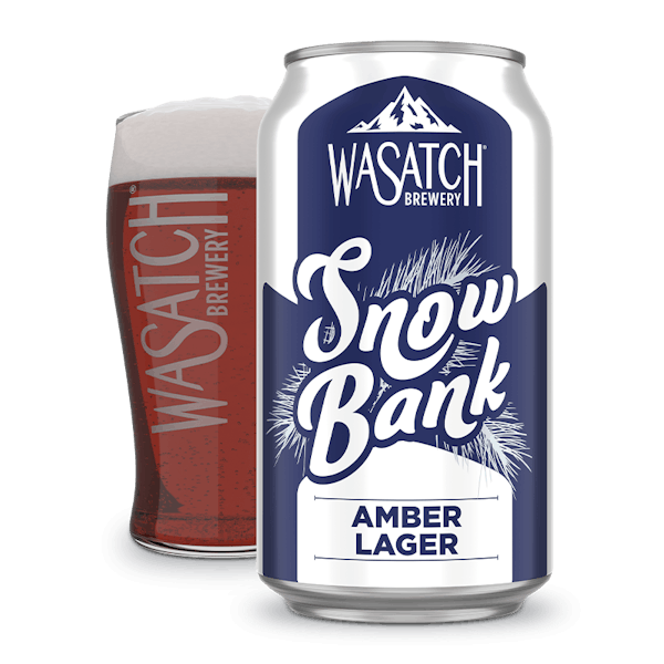 Image or graphic for Wasatch Snow Bank Amber Lager