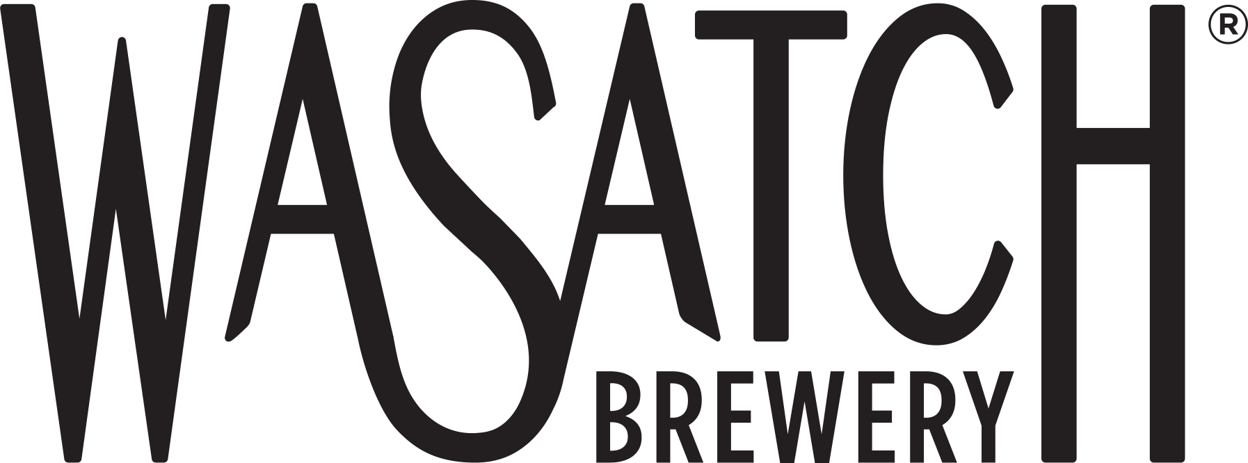 Wasatch Brewery-logo-black Wasatch brewery logo