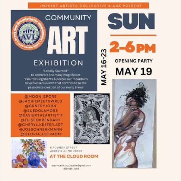 Community Art Exhibition Opening