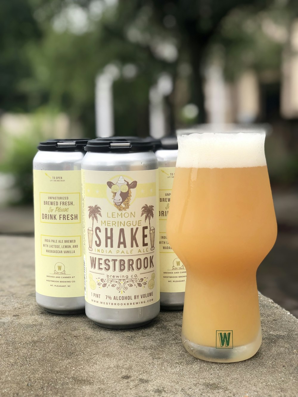 Lemon Meringue Shake IPA by Westbrook Brewing Co