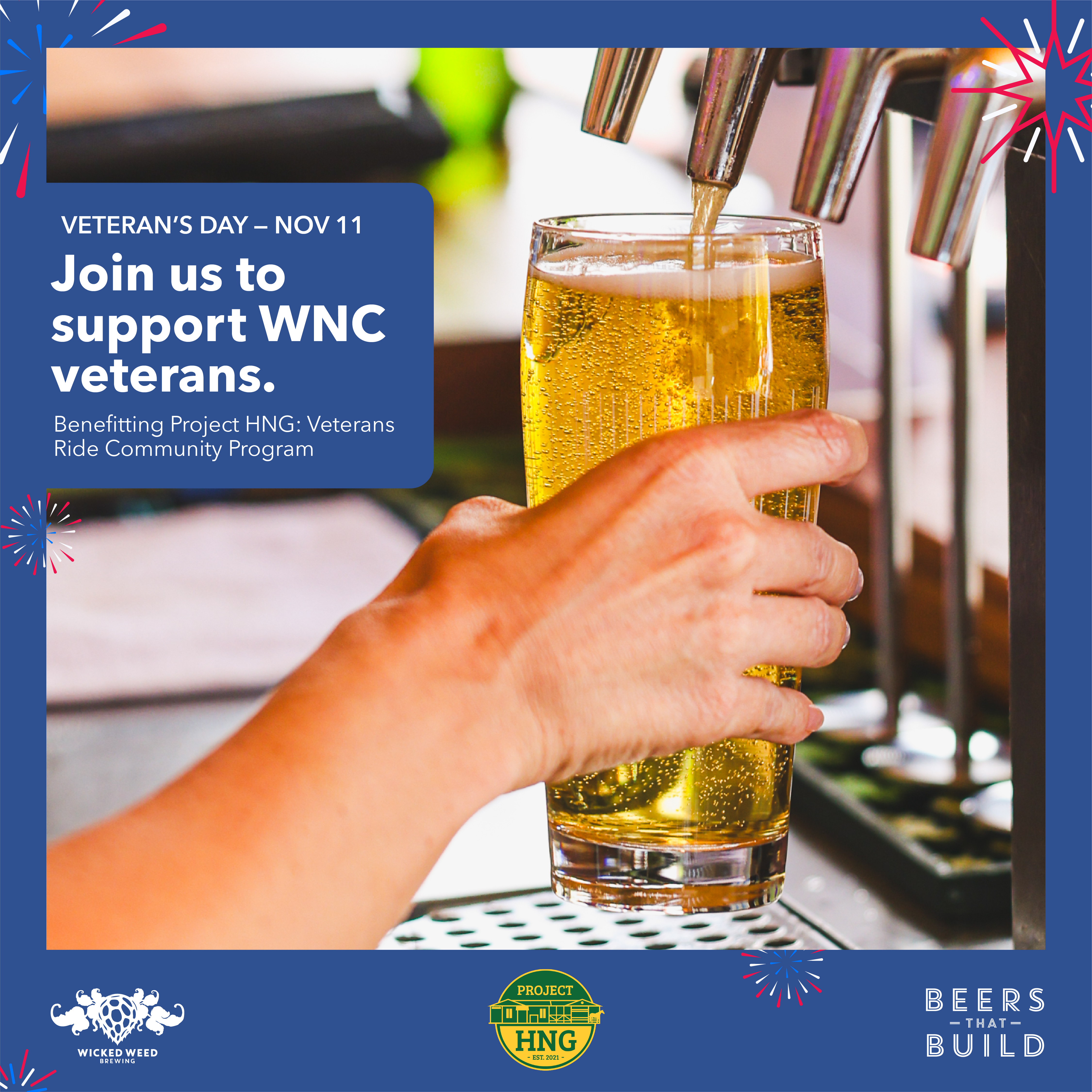 Veteran's Day at Wicked Weed Brewing