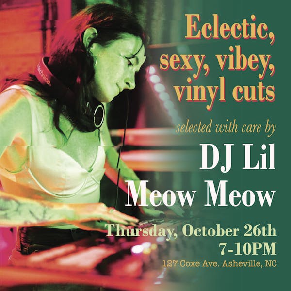 Vinyl Night at Cultura with DL Lil Meow Meow
