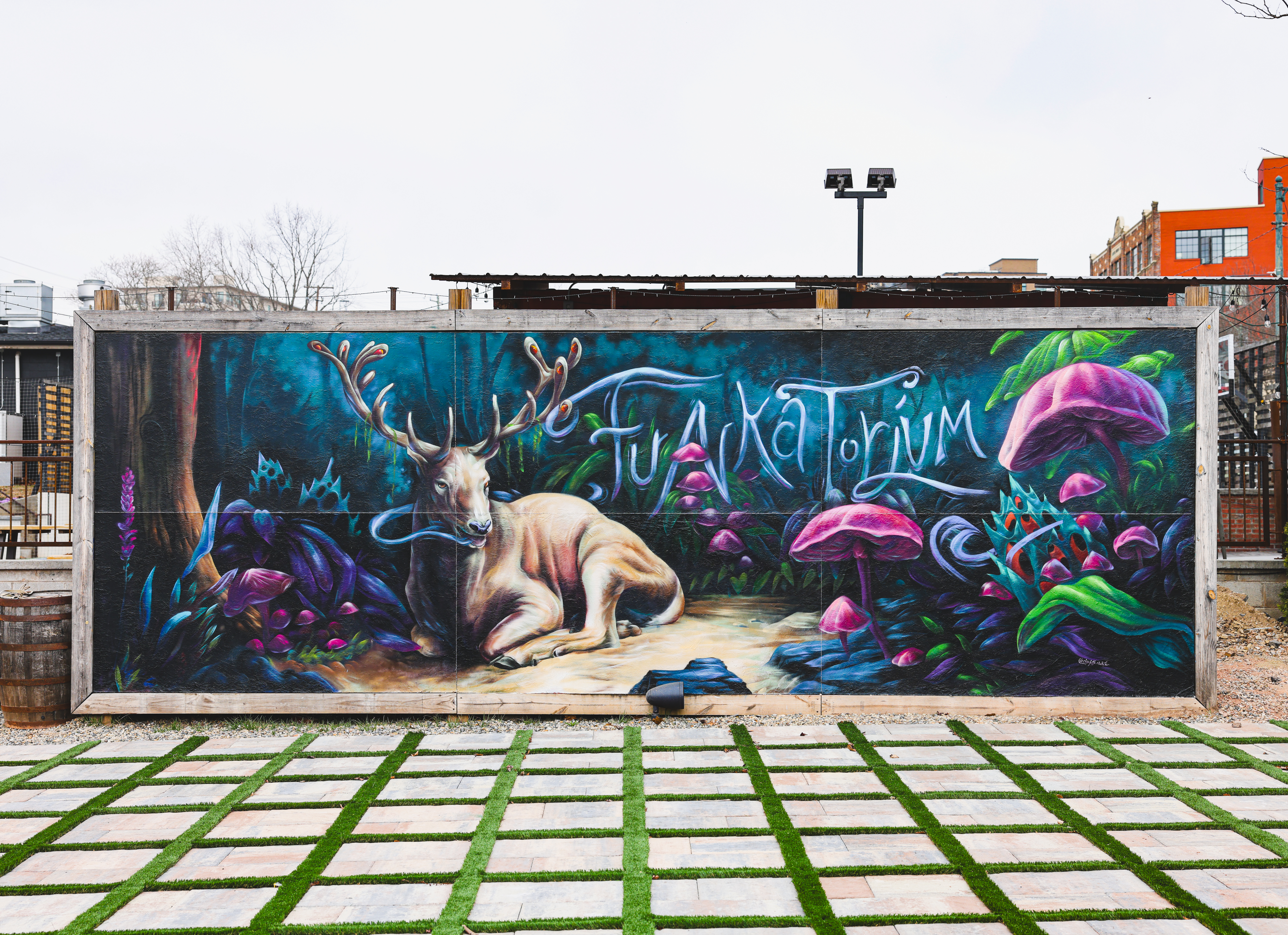 Funk mural horizontal