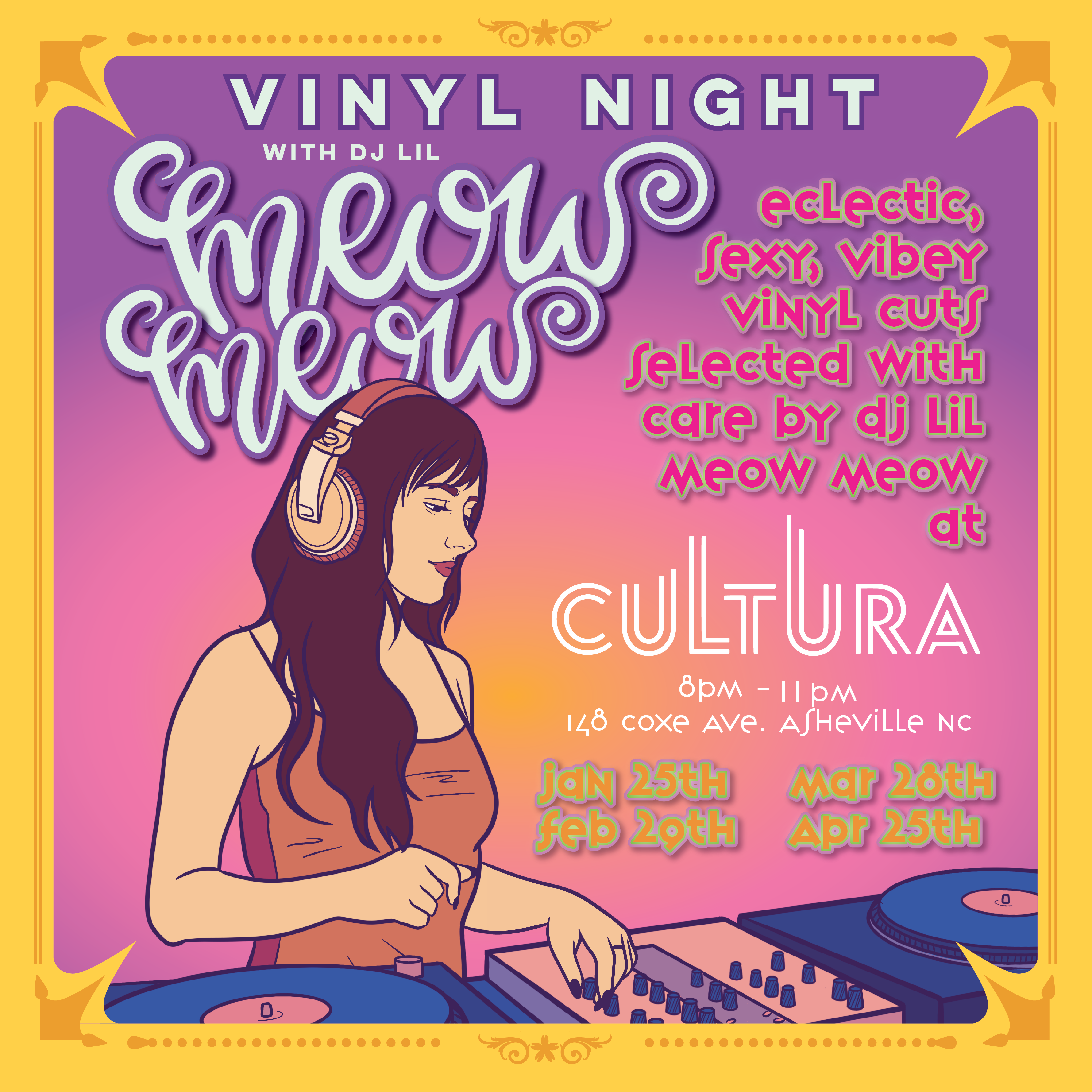 Vinyl Night Social