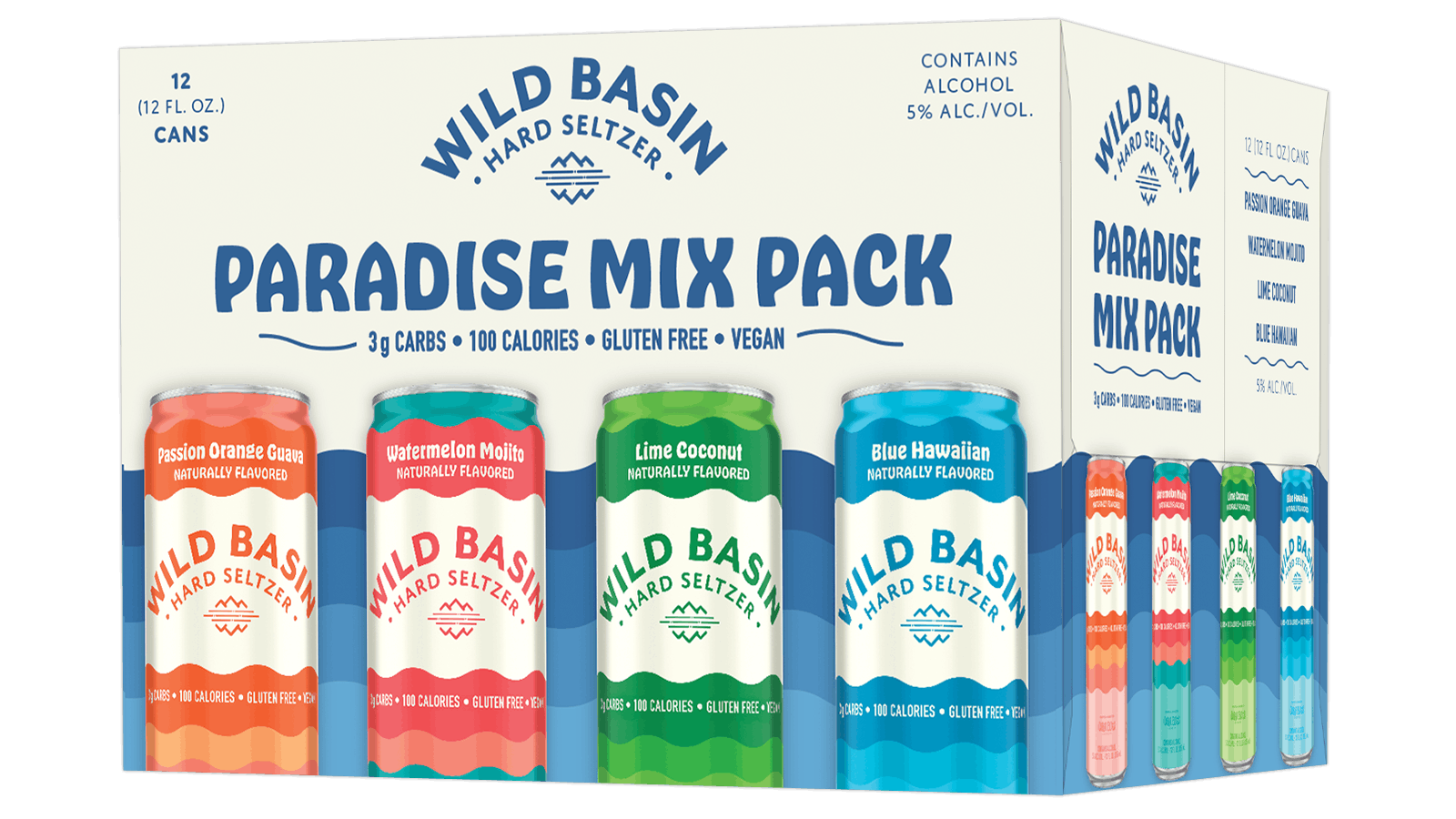 Paradise Mix Pack 12 can box