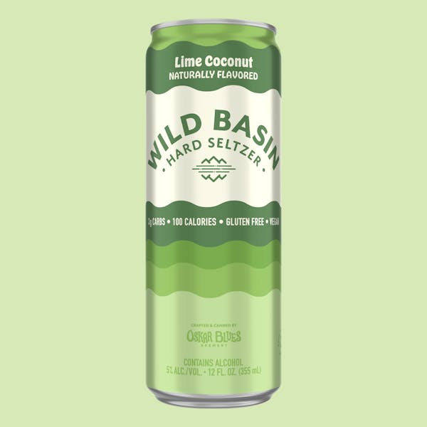 Wild Basin Product Render - Lime Coconut