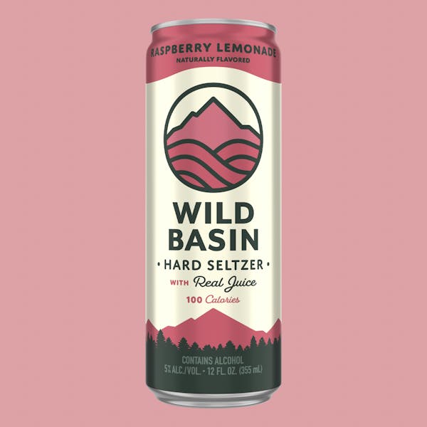 Wild Basin Product Render - Raspberry Lemonade