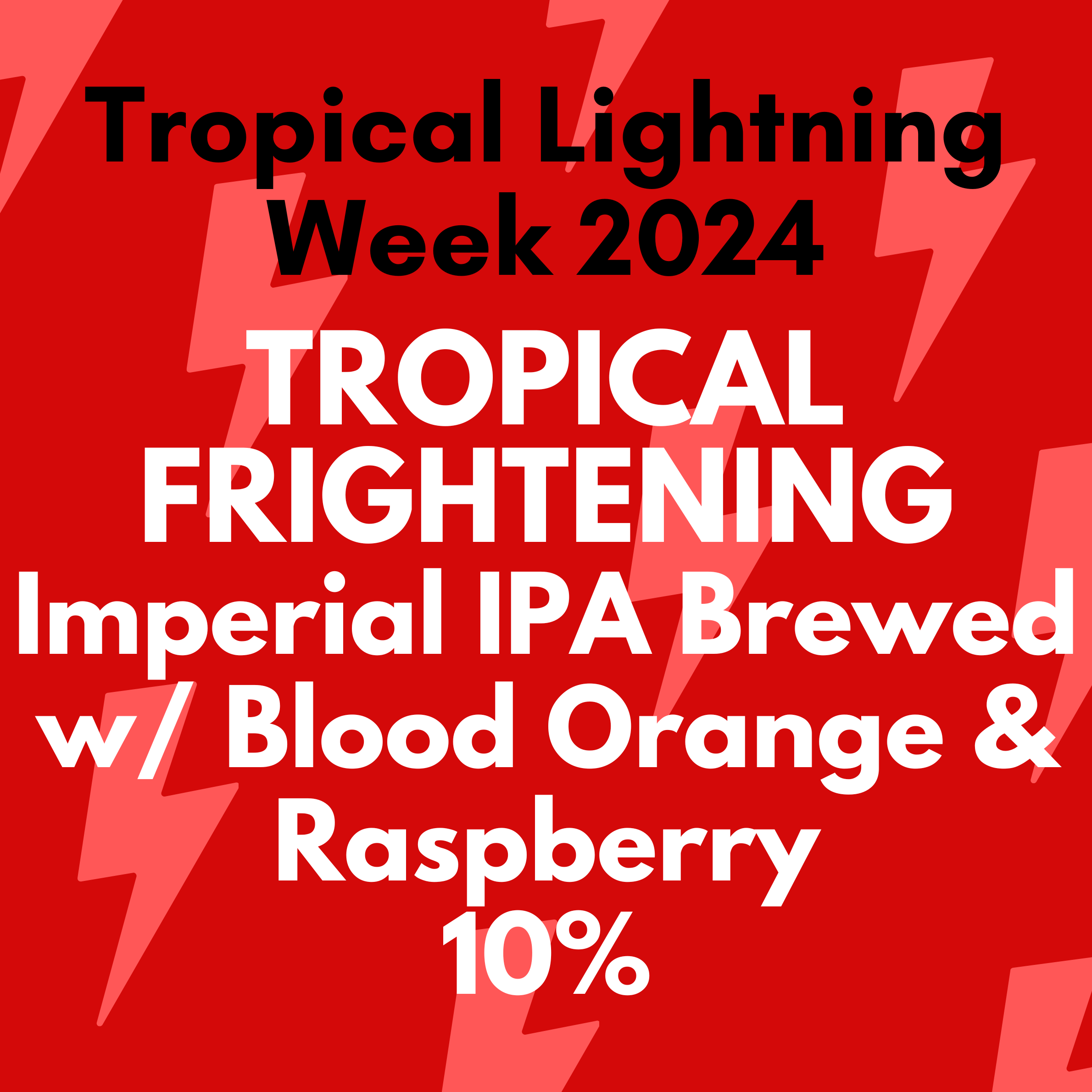 Tropical Lightning Week Day 5 – Tropical Frightening