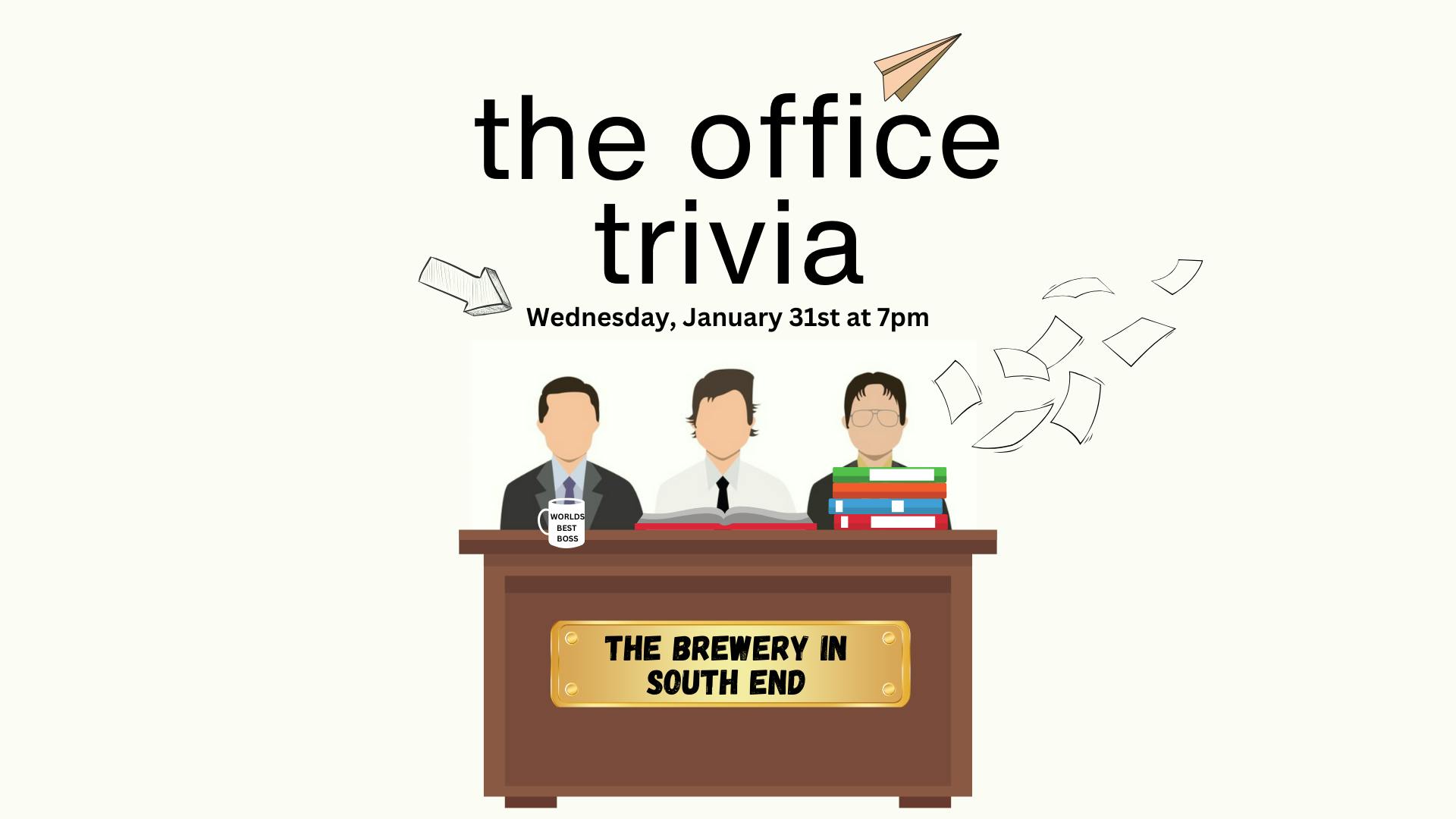 The Office Themed Trivia Wooden Robot Brewery