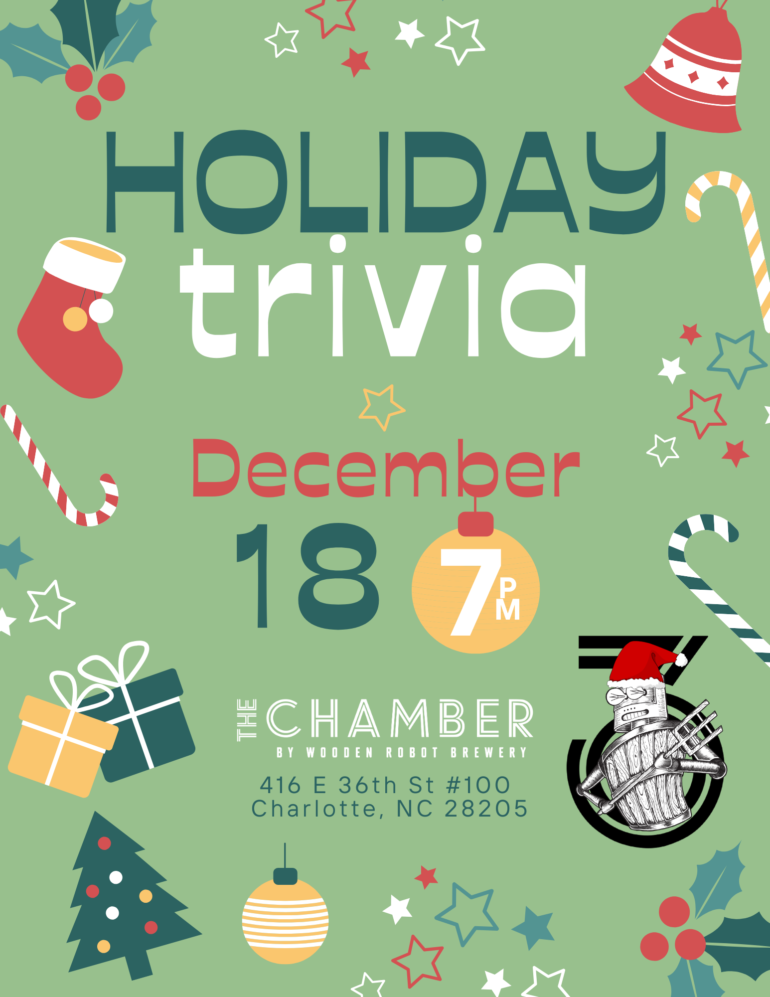 Holiday Trivia at The Chamber