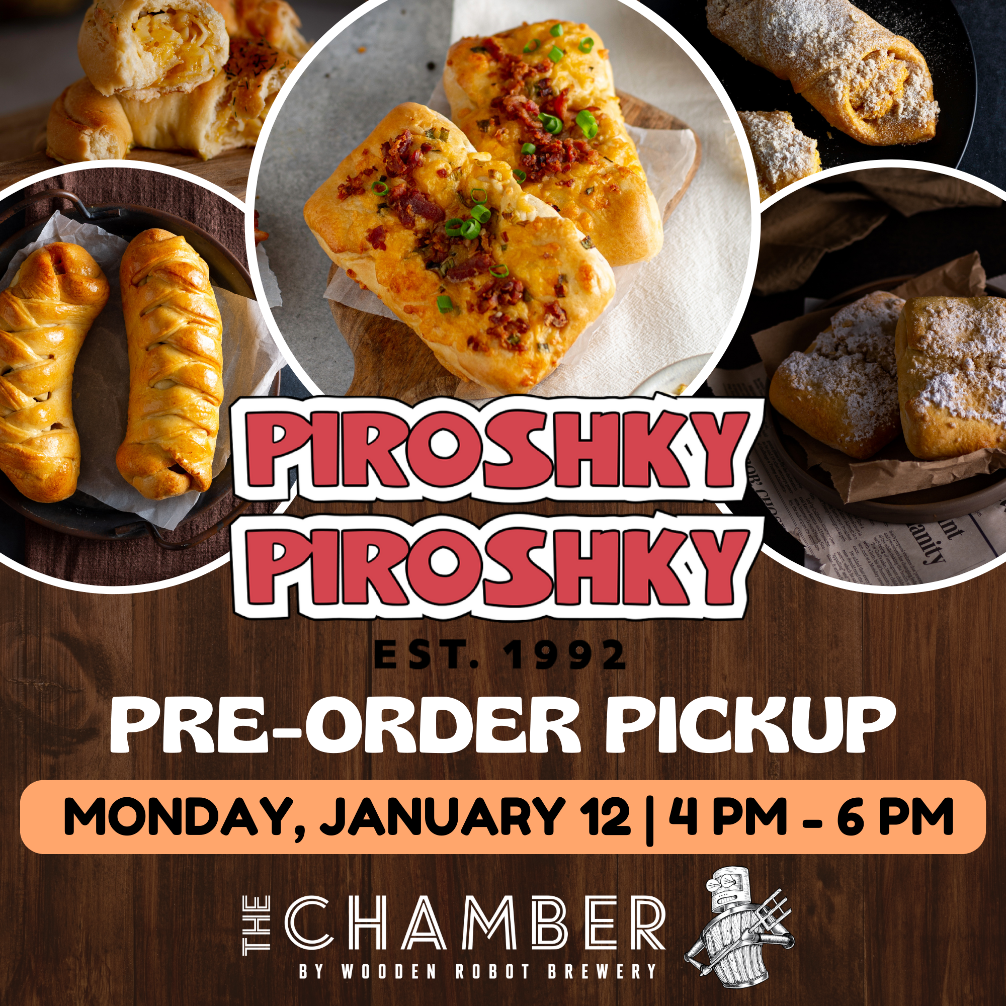 Piroshky Piroshky Pre-Order Pickup - NoDa