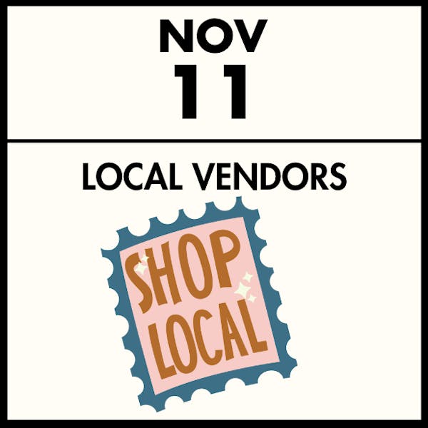 Shop Small Saturdays – 11/11