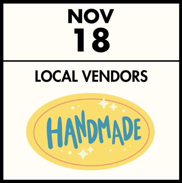 Shop Small Saturdays – 11/18