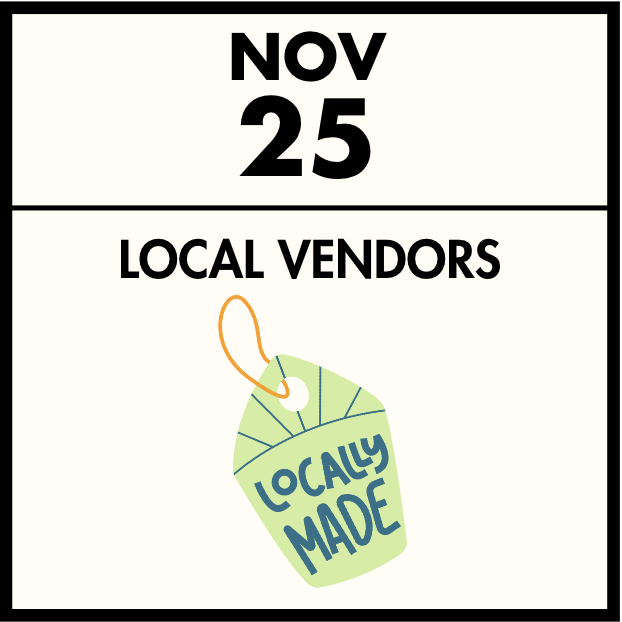 Shop Small Saturdays – 11/25