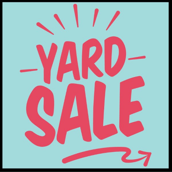Holiday Hangover + Yard Sale