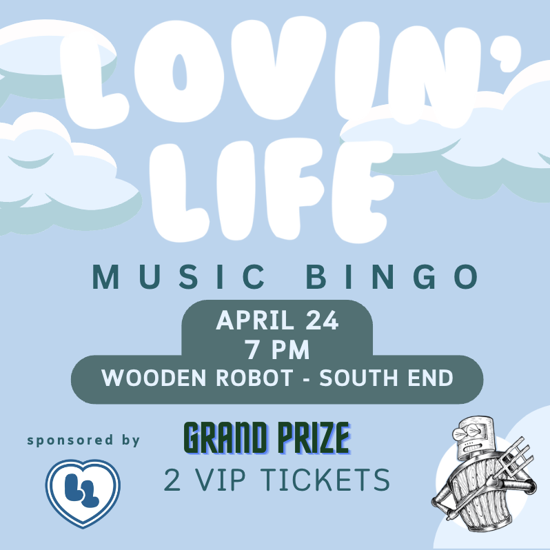 Lovin’ Life Music Bingo