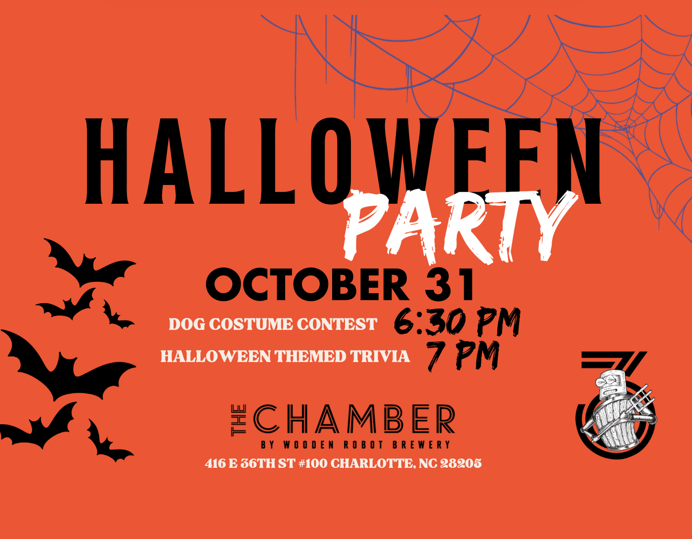 Halloween Party at The Chamber in NoDa