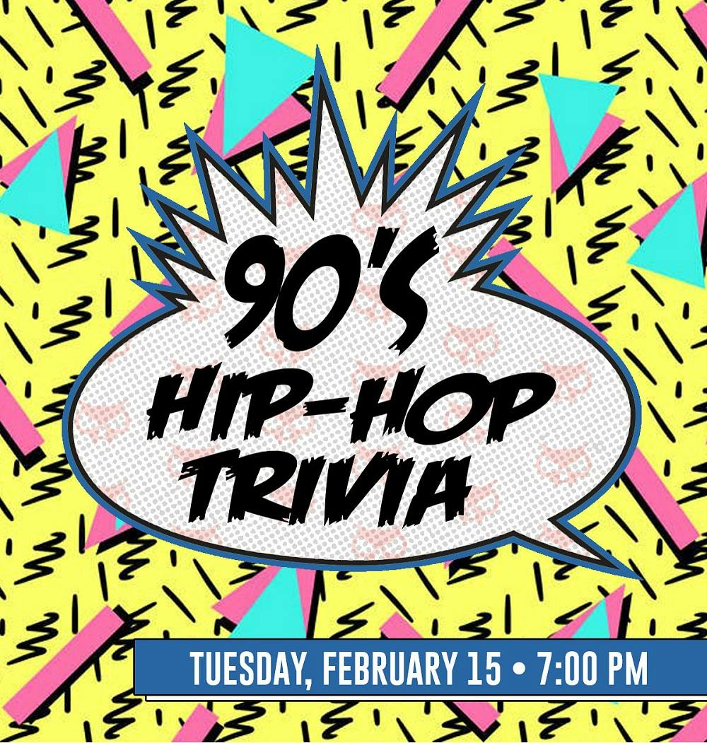 90s hip hop trivia banner