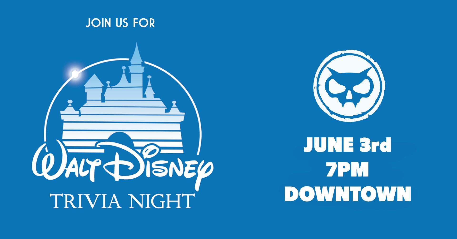 Disney Themed Trivia June 3rd @ 7pm @ Xul Downtown