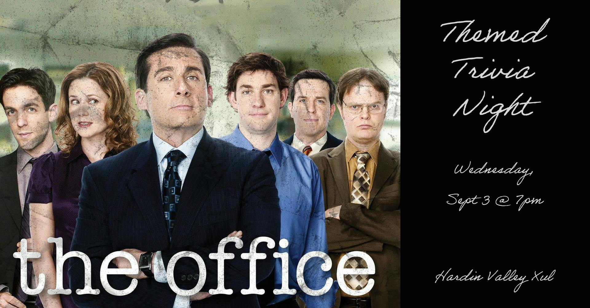 The Office themed trivia at Xul Hardin Valley
