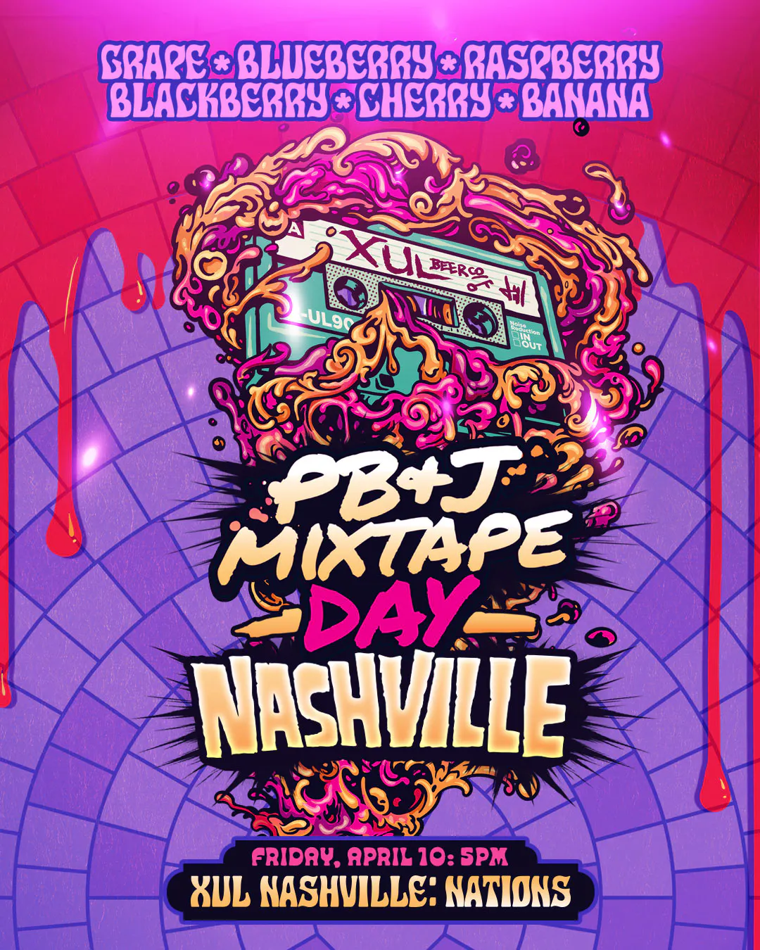 Nashville - PB&J Mixtape Day