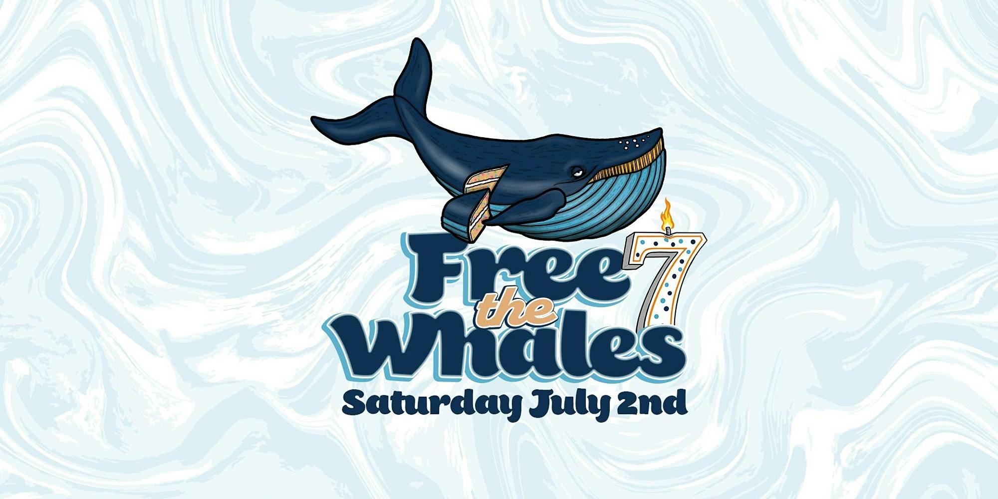free the whales 2022 banner