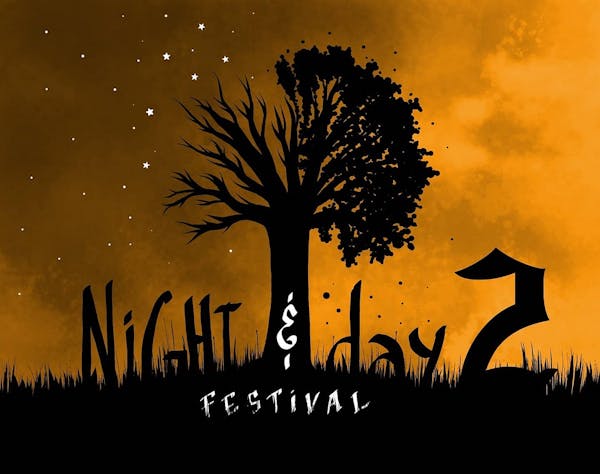 night & day 2 festival graphic