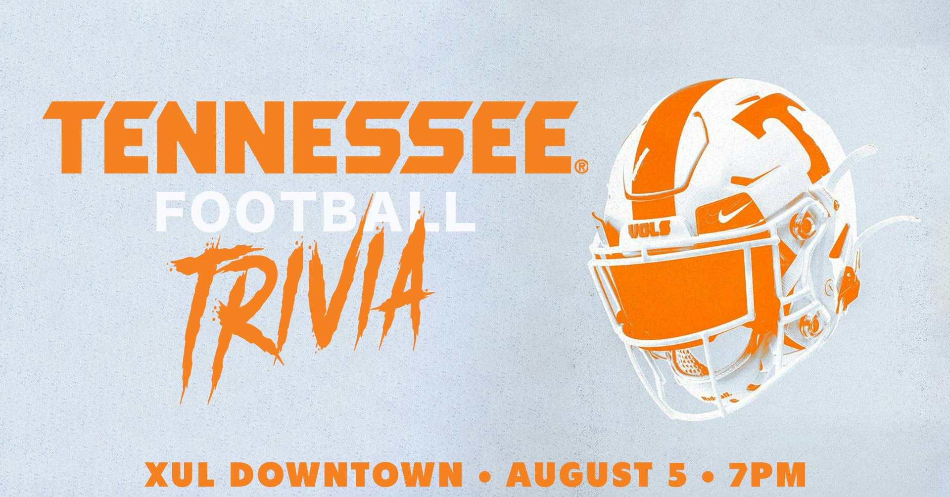 Tennessee Football Trivia @ Xul Beer Downtown